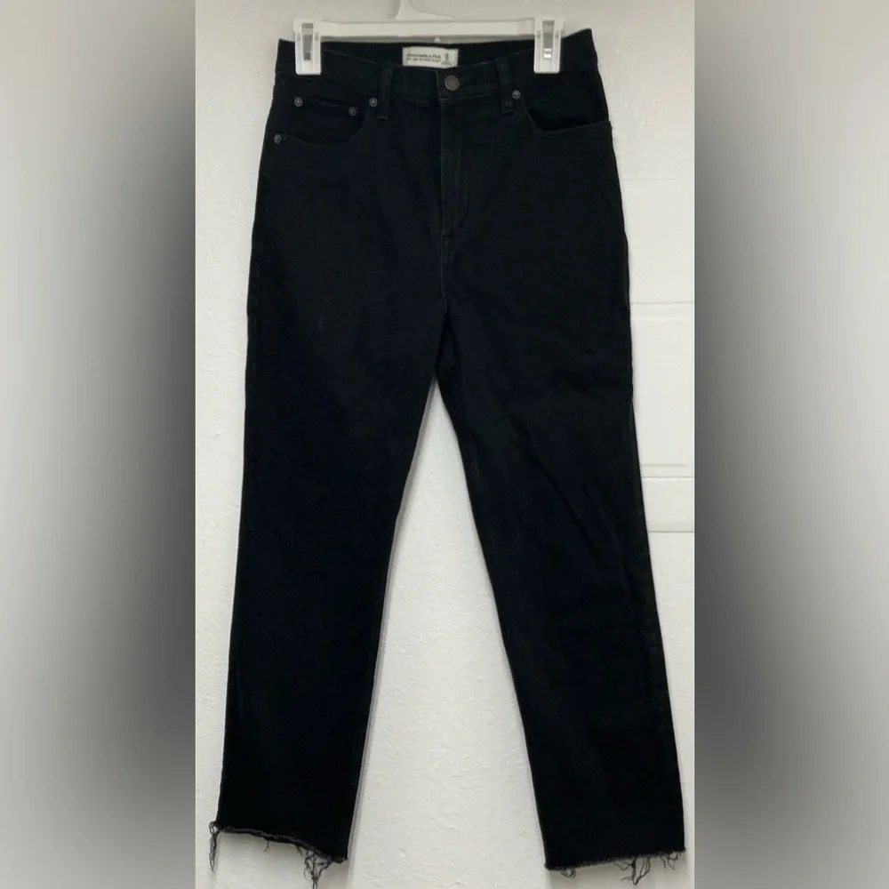 Abercrombie & Fitch Black Chinos Timeless Style